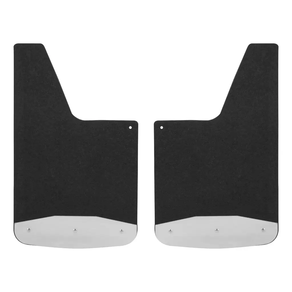 Universal Front or Rear 12" x 20" Textured Rubber Mud Guards (2 Flaps)