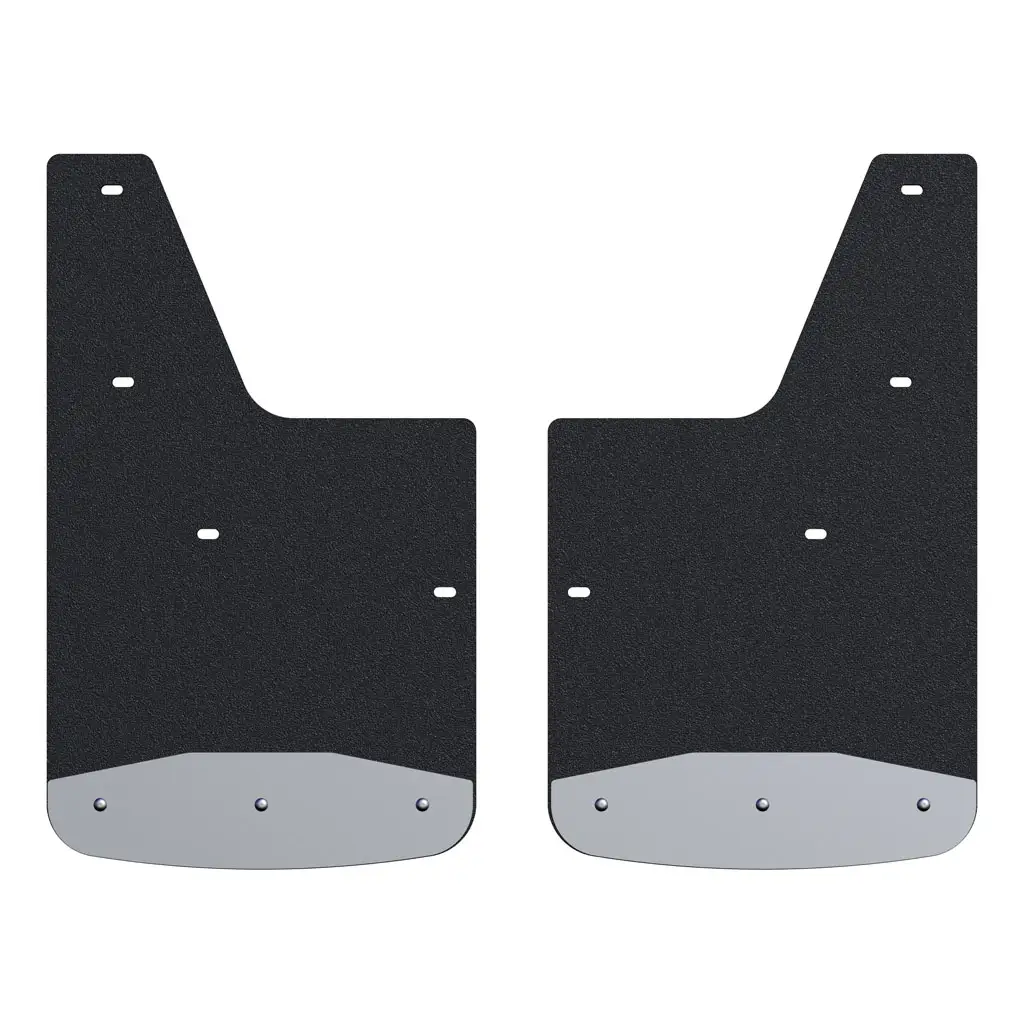 Front 12" x 20" Rubber Mud Guards, Select Chevrolet Silverado 1500 (2 Flaps)