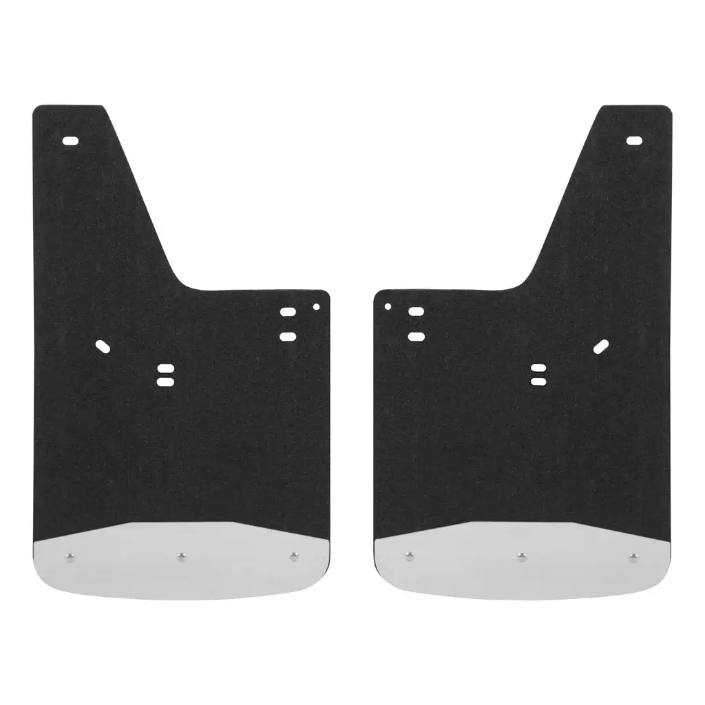 Front or Rear 12" x 20" Textured Rubber Mud Guards, Select Ford F-150 (2 Flaps)