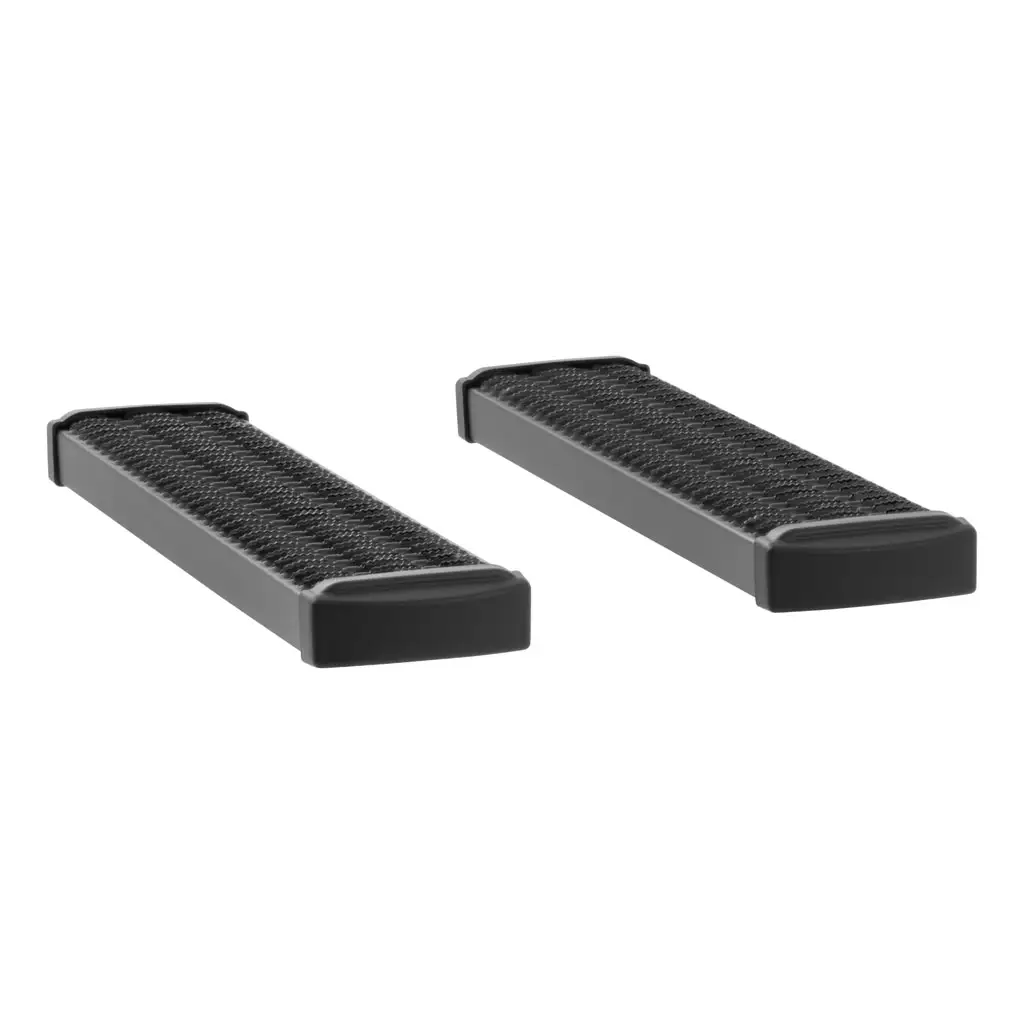 Grip Step 7" x 36" Black Aluminum Running Boards, Select Nissan NV Vans
