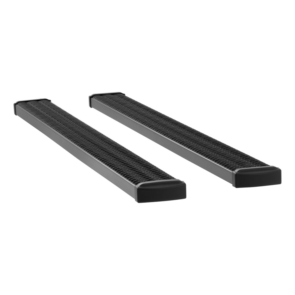 Grip Step 7" x 88" Black Aluminum Running Boards, Select Ram 1500 Crew Cab