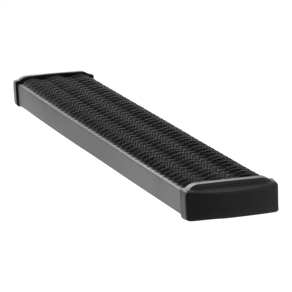Grip Step 7" x 54" Black Aluminum Cargo Van Rear Step (No Brackets)