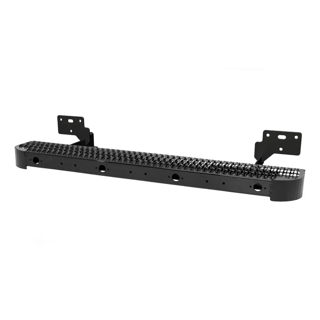 Impact Rear Bumper Step with Fixed Brackets, Select Ram ProMaster