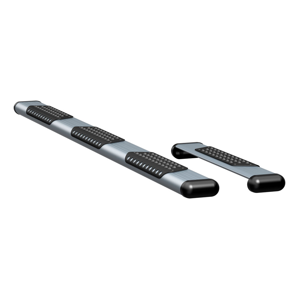 O-Mega II 6" x 36", 100" Silver Aluminum Side Steps (No Brackets)