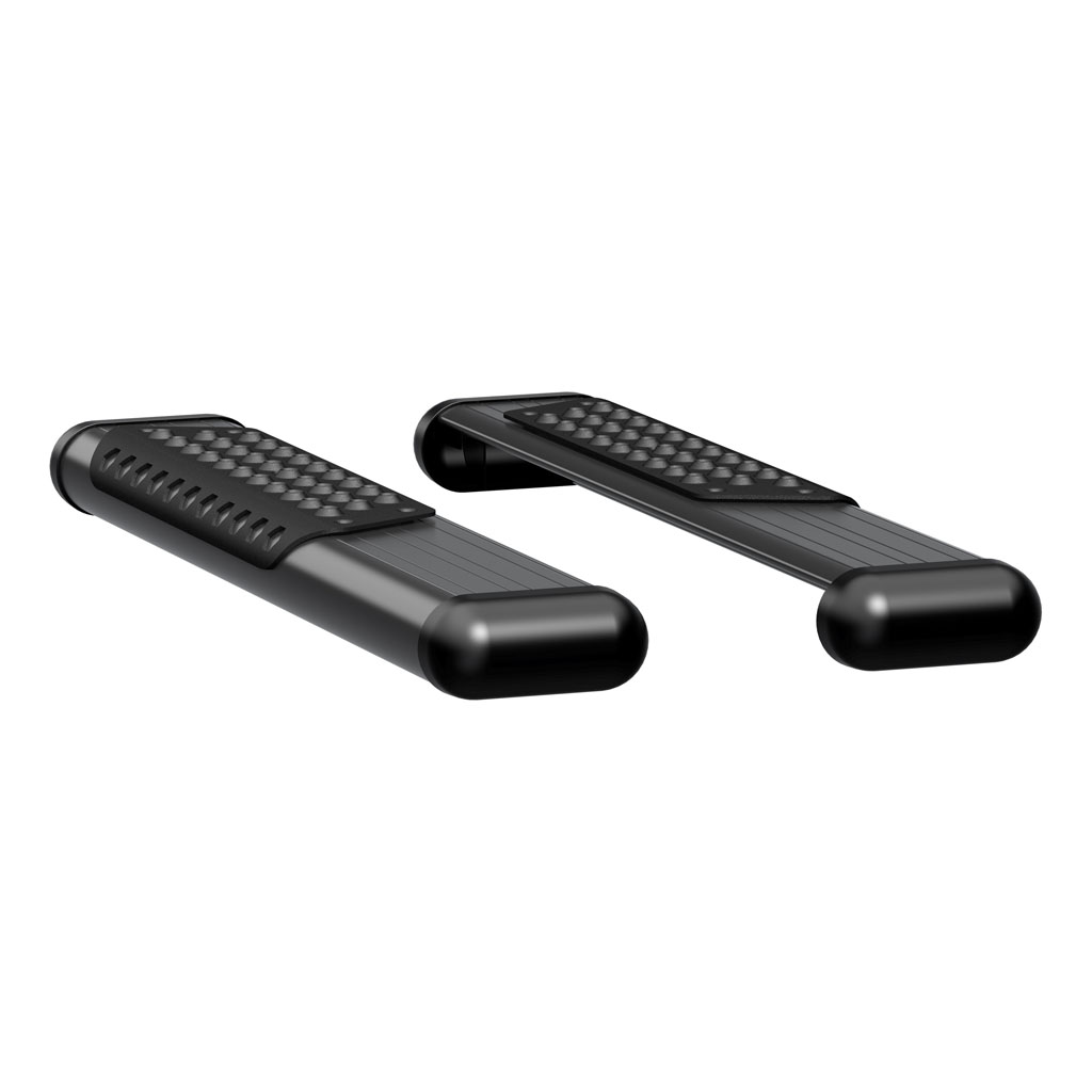 O-Mega II 6" x 36" Black Aluminum Side Steps, Select Ford Transit-150, 250, 350